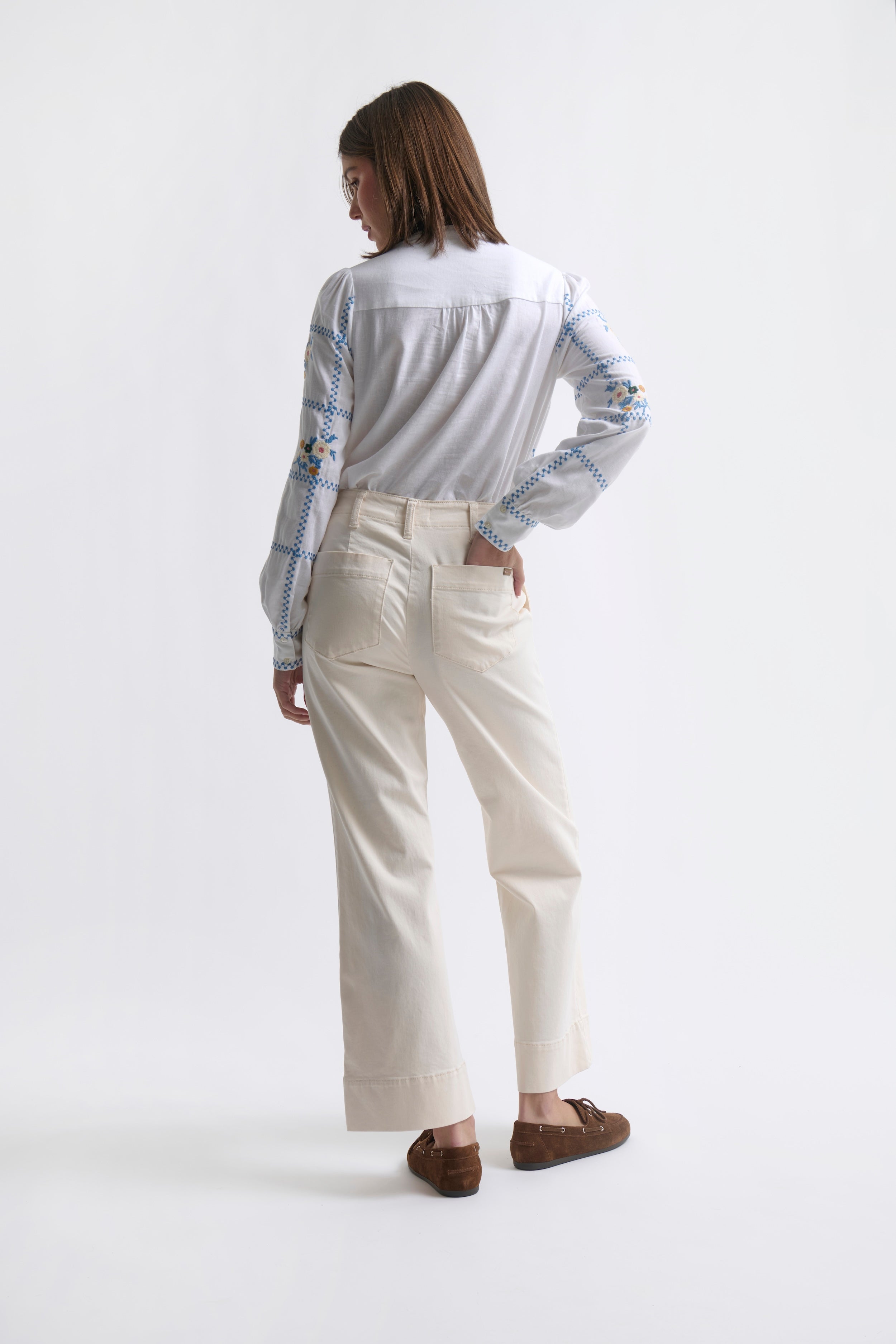 Celeste Pant - Ecru - Kireina Australia