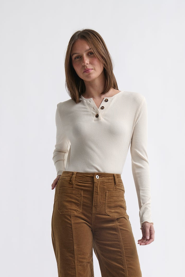 Heather Top - Vanilla - Kireina Australia