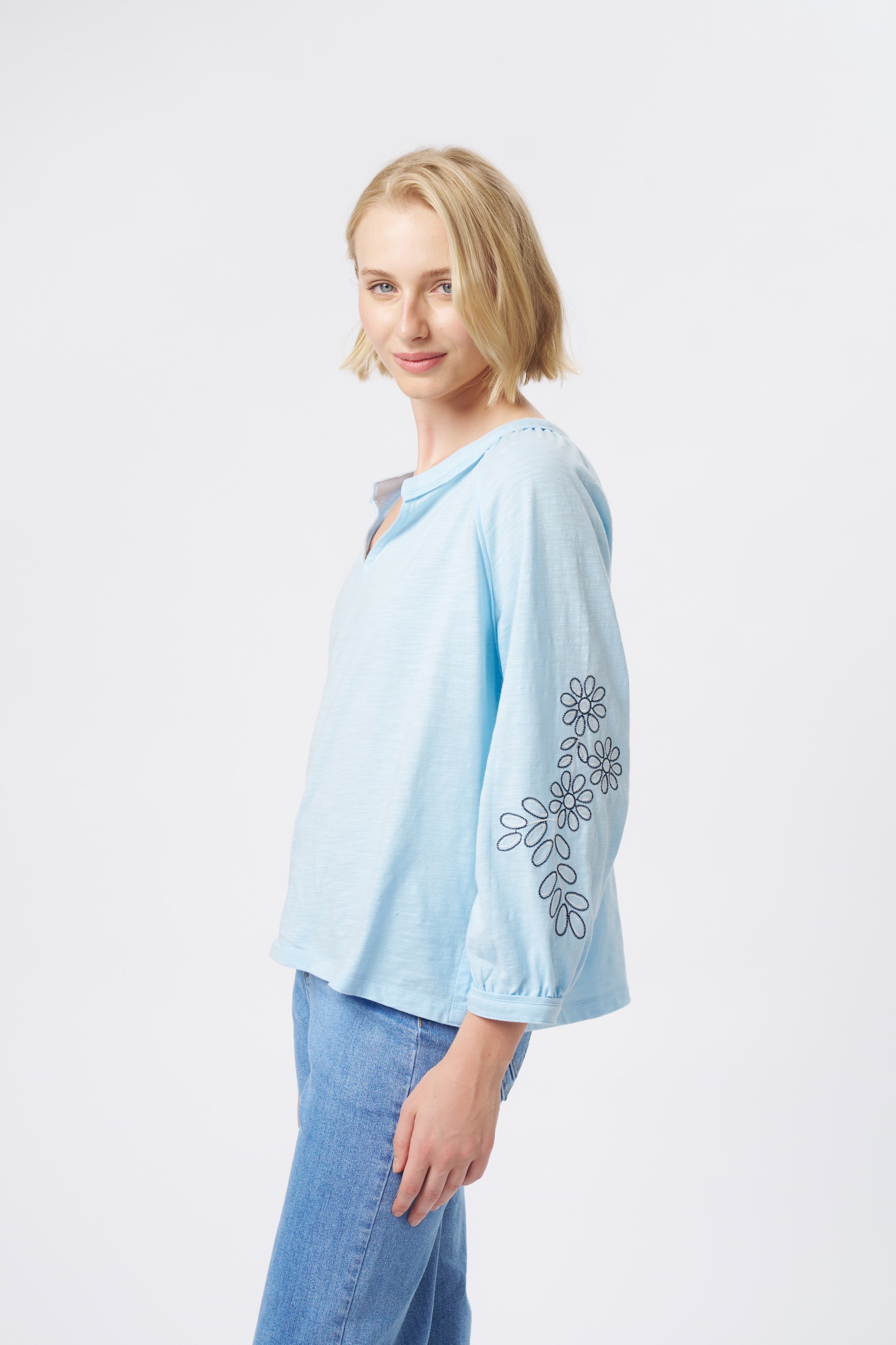 Kimberley Top - Azure Blue