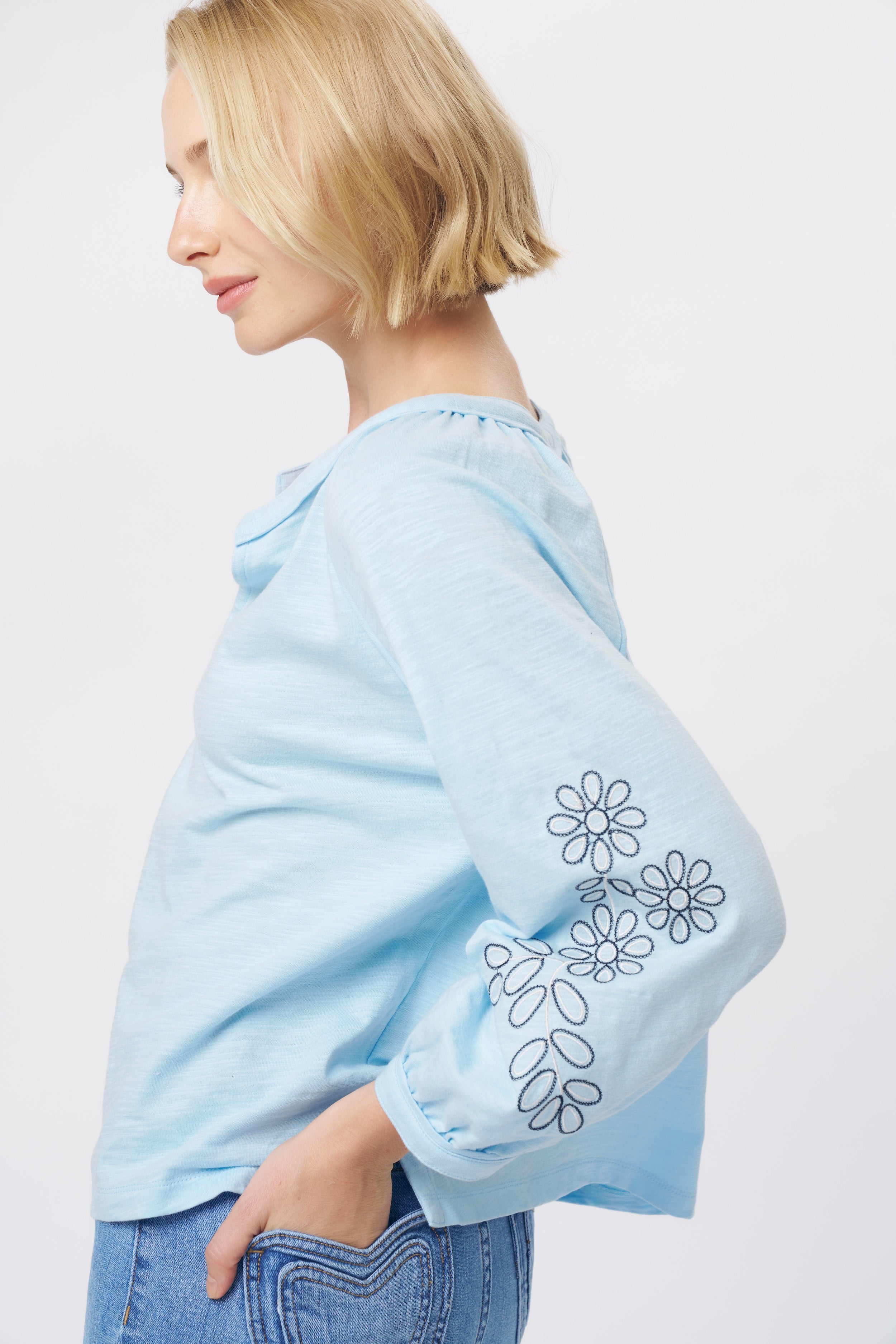 Kimberley Top - Azure Blue