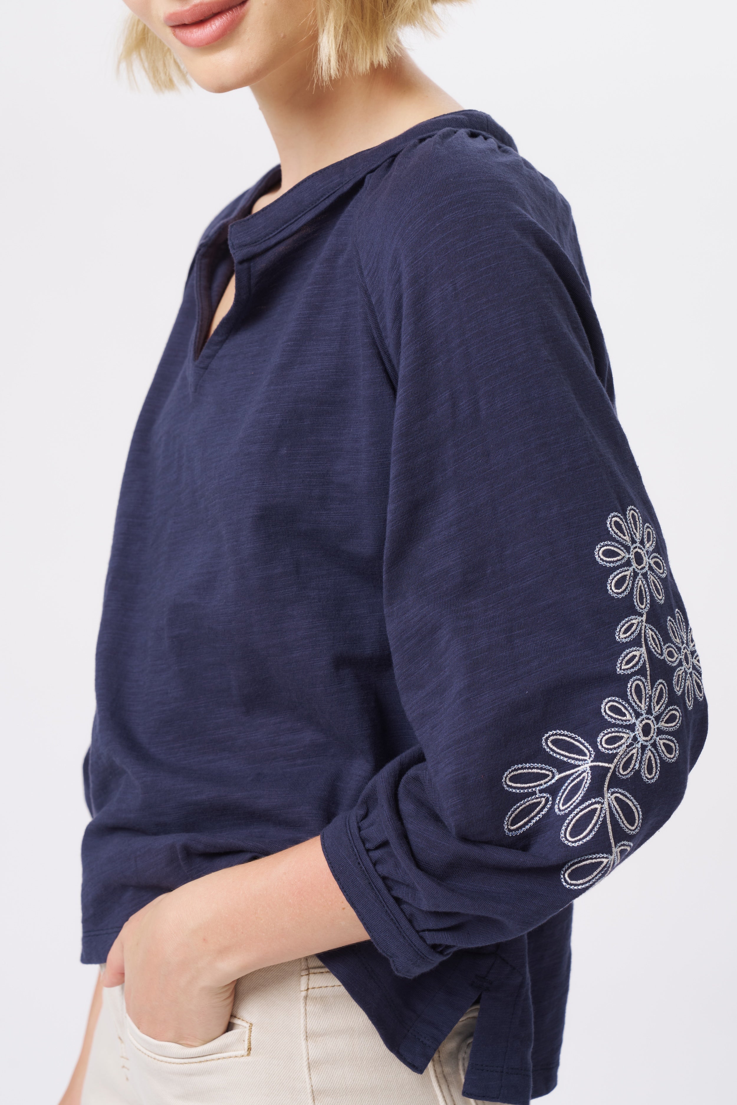 Kimberley Top - Shadow Blue