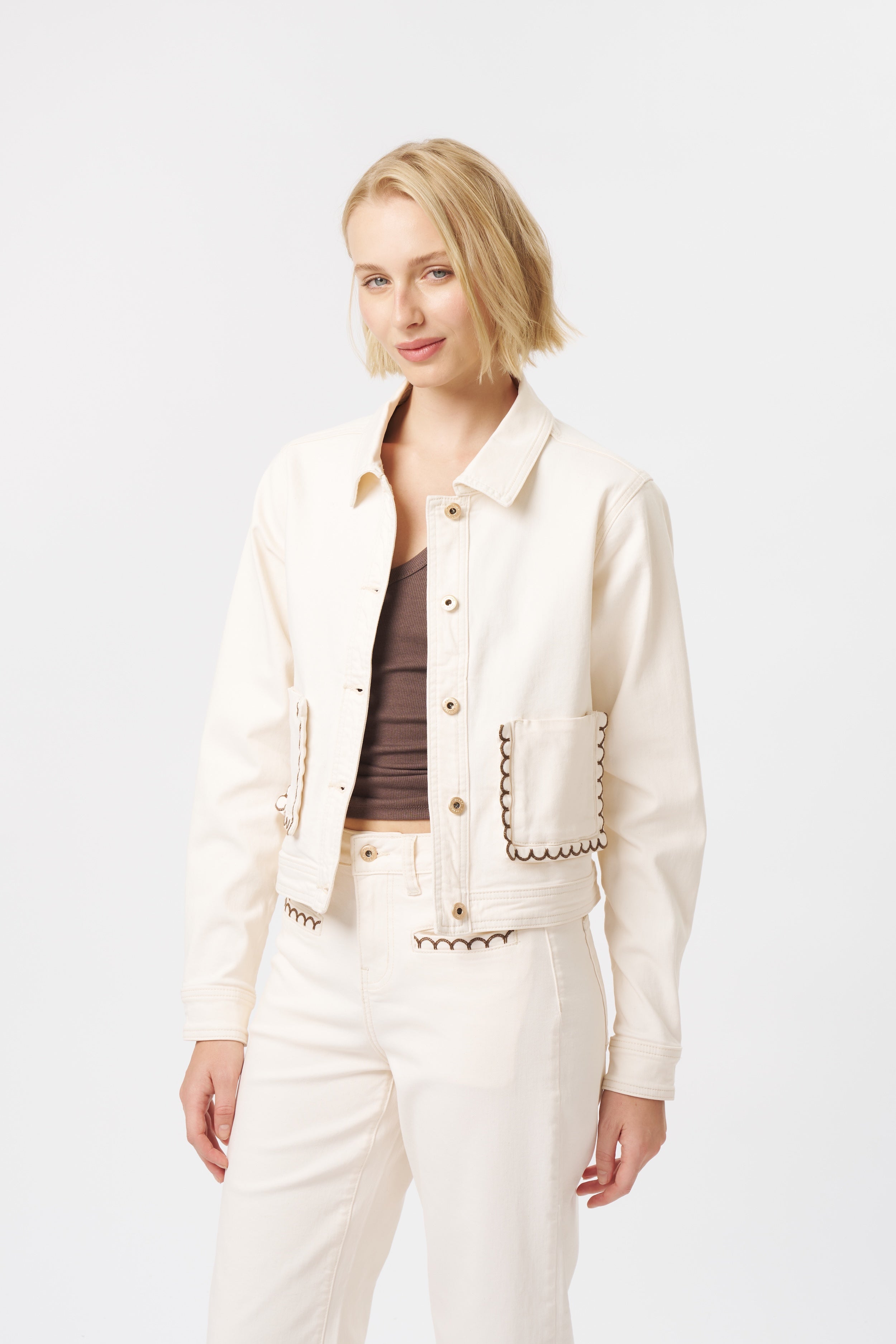 Mila Jacket - Ecru
