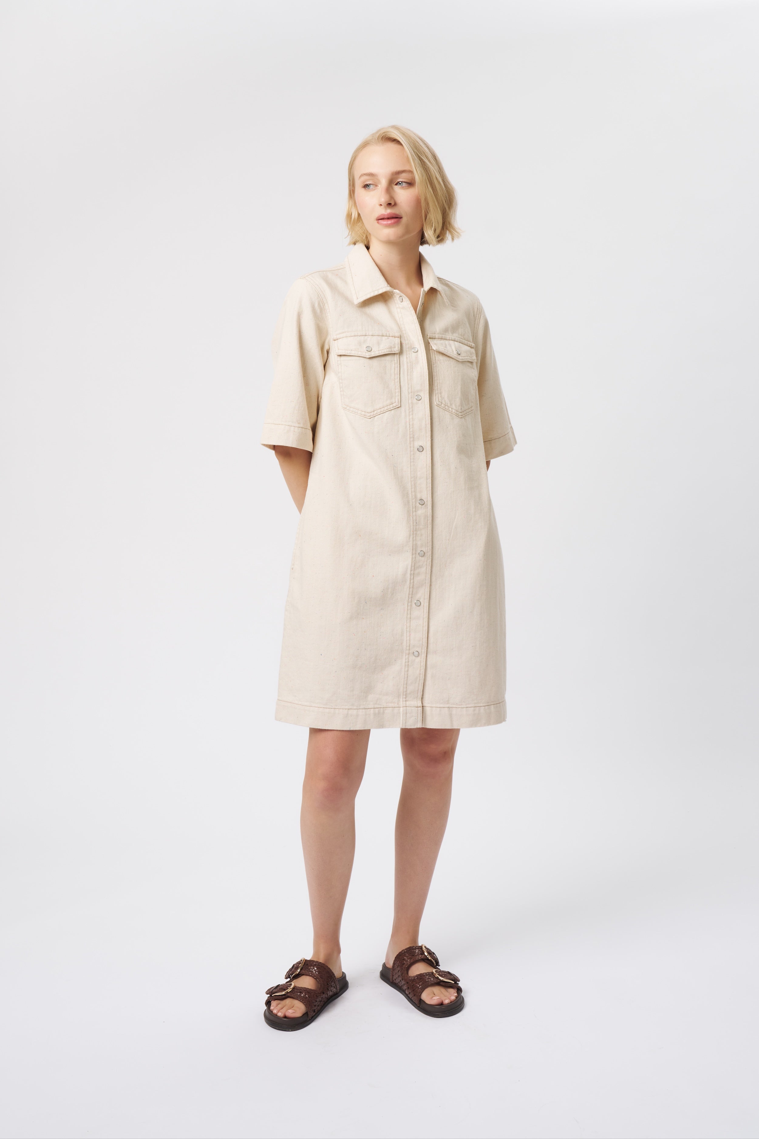 Pamela Dress - Neon Sand
