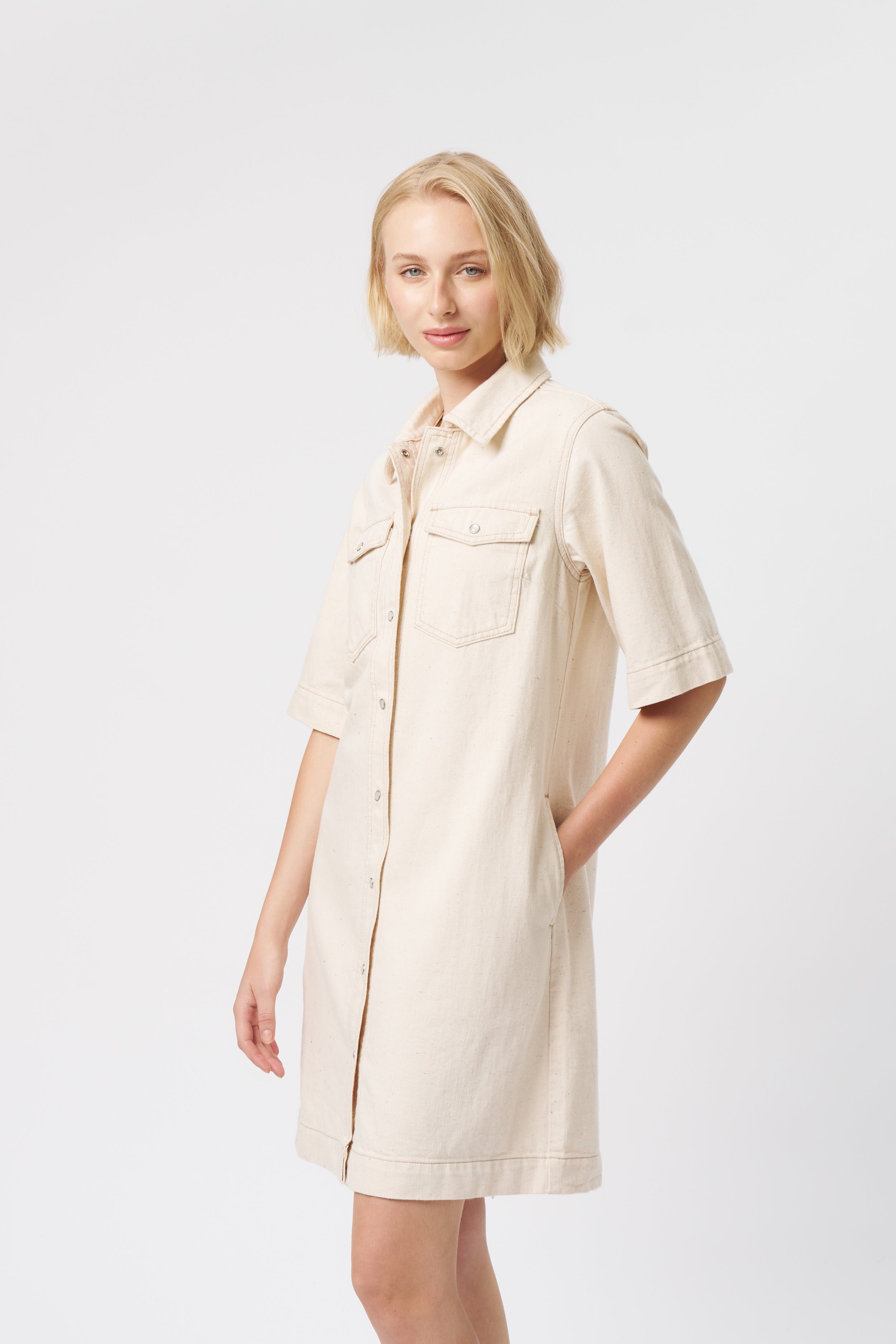 Pamela Dress - Neon Sand