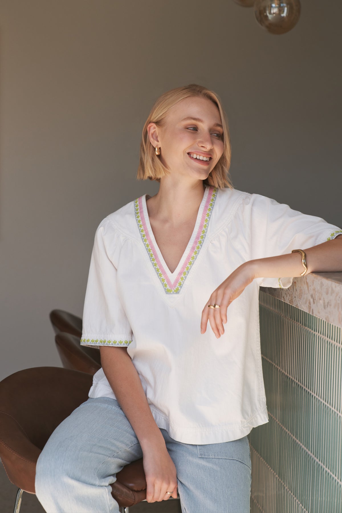 Renee Top - White