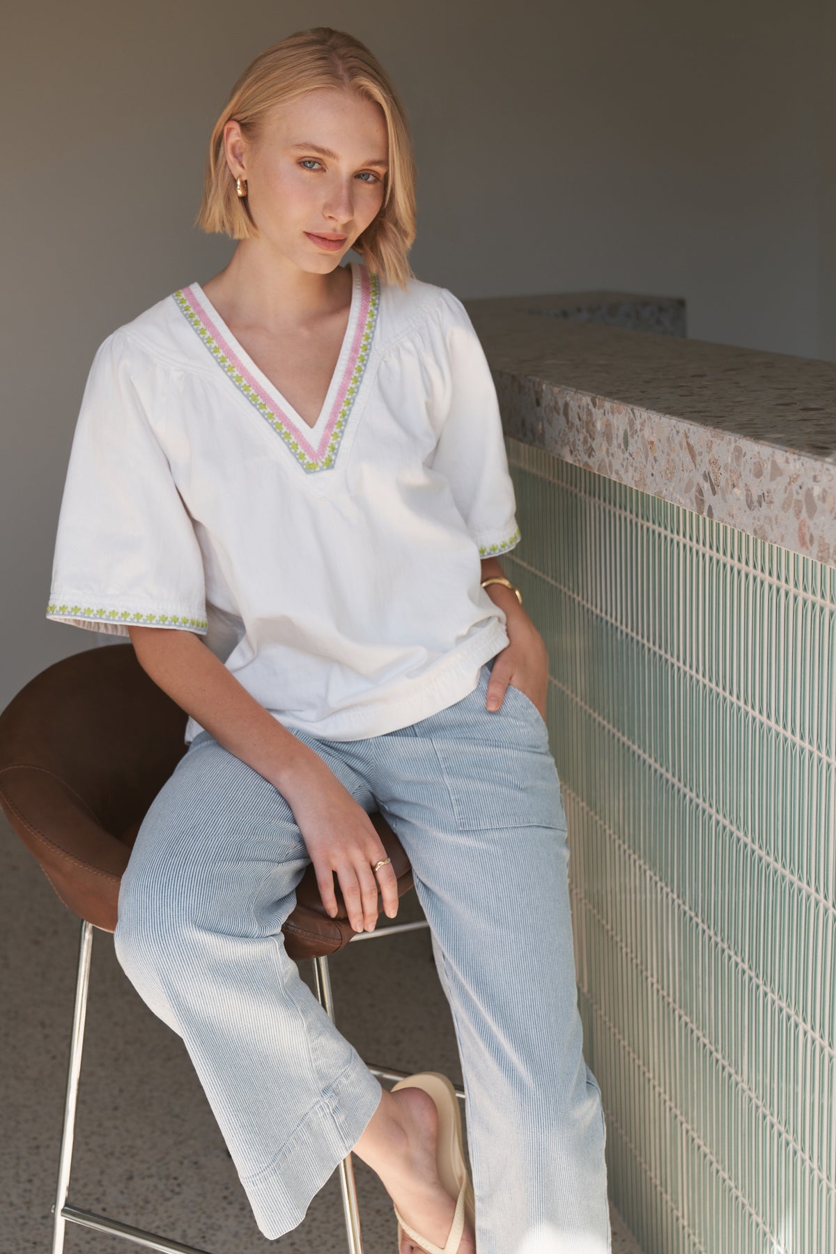 Renee Top - White