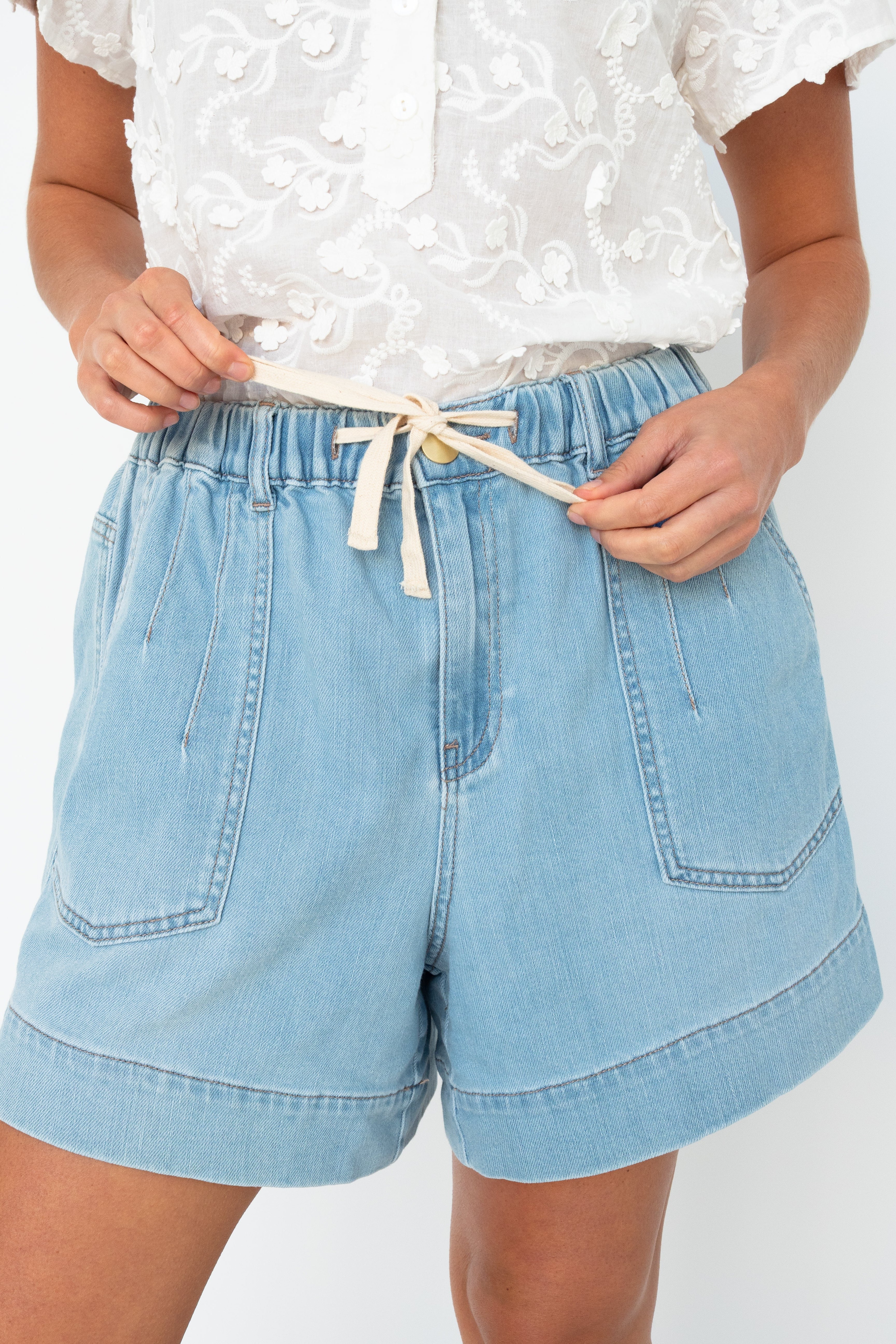 Sofia Short - Sky Blue - Kireina Australia