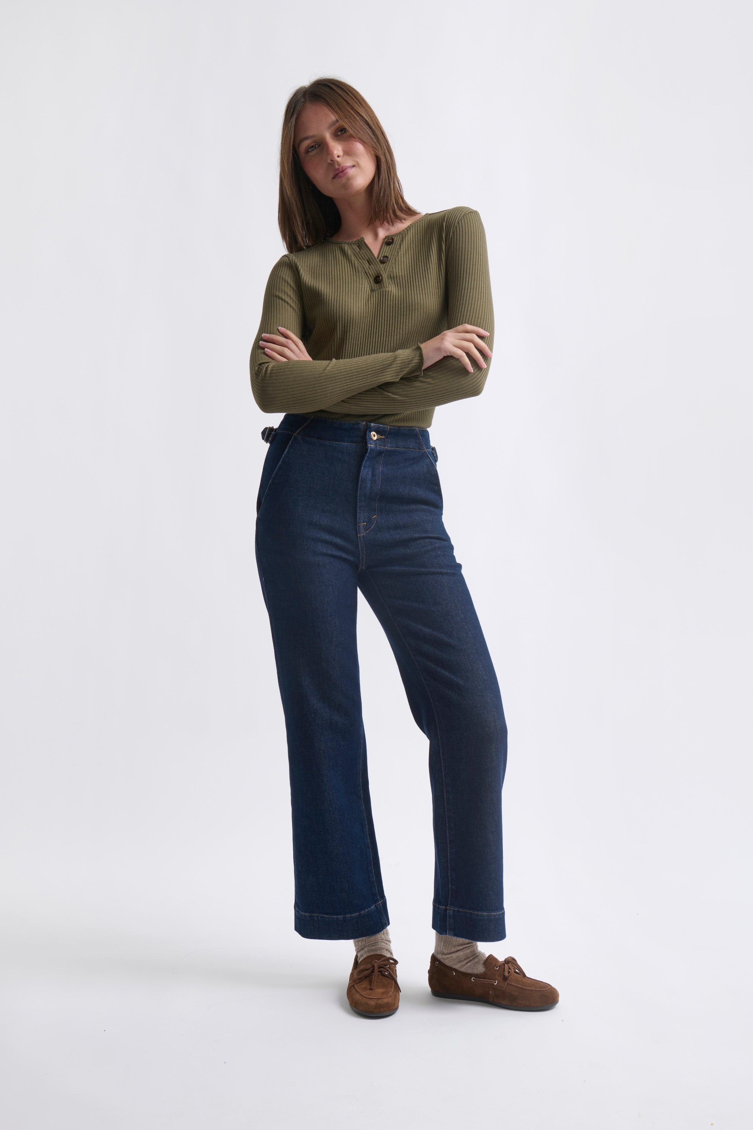 Sabrina Pant - Indigo - Kireina Australia