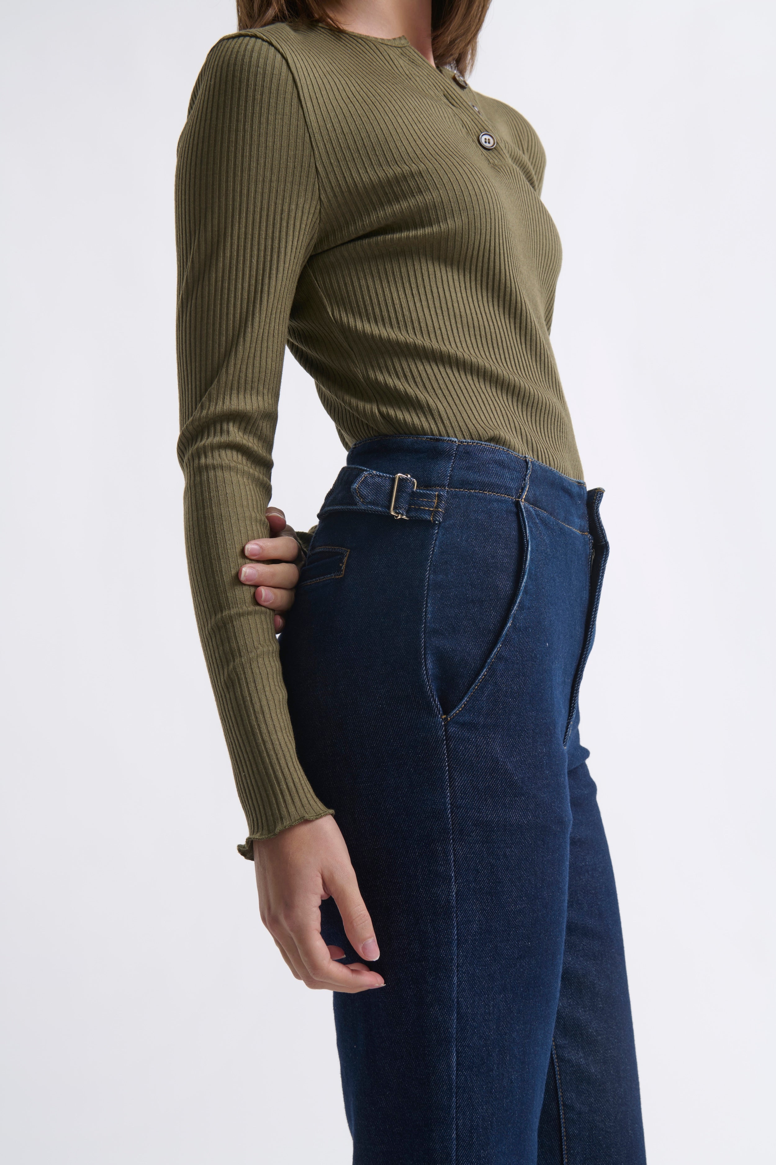 Sabrina Pant - Indigo - Kireina Australia