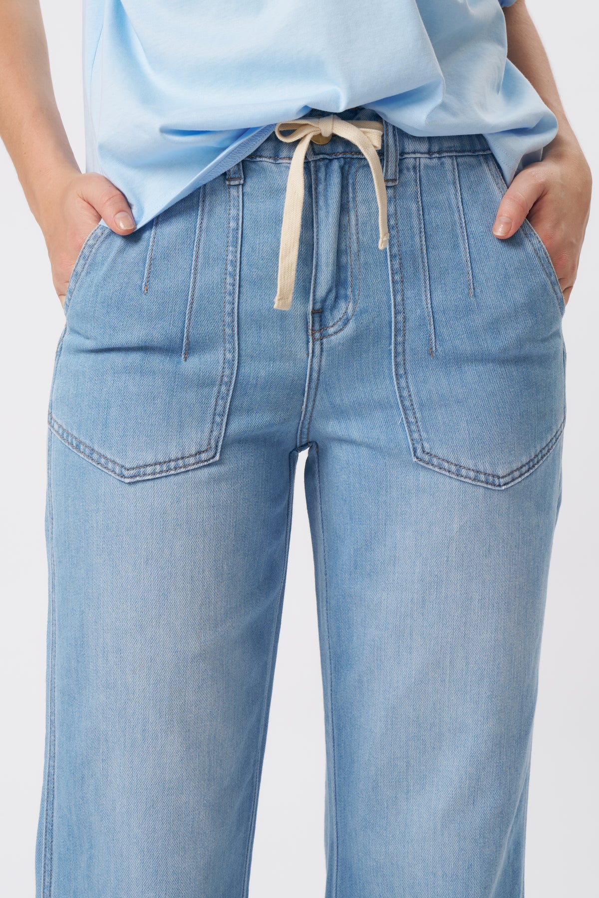 Sofia Pant - Sky Blue - Kireina Australia
