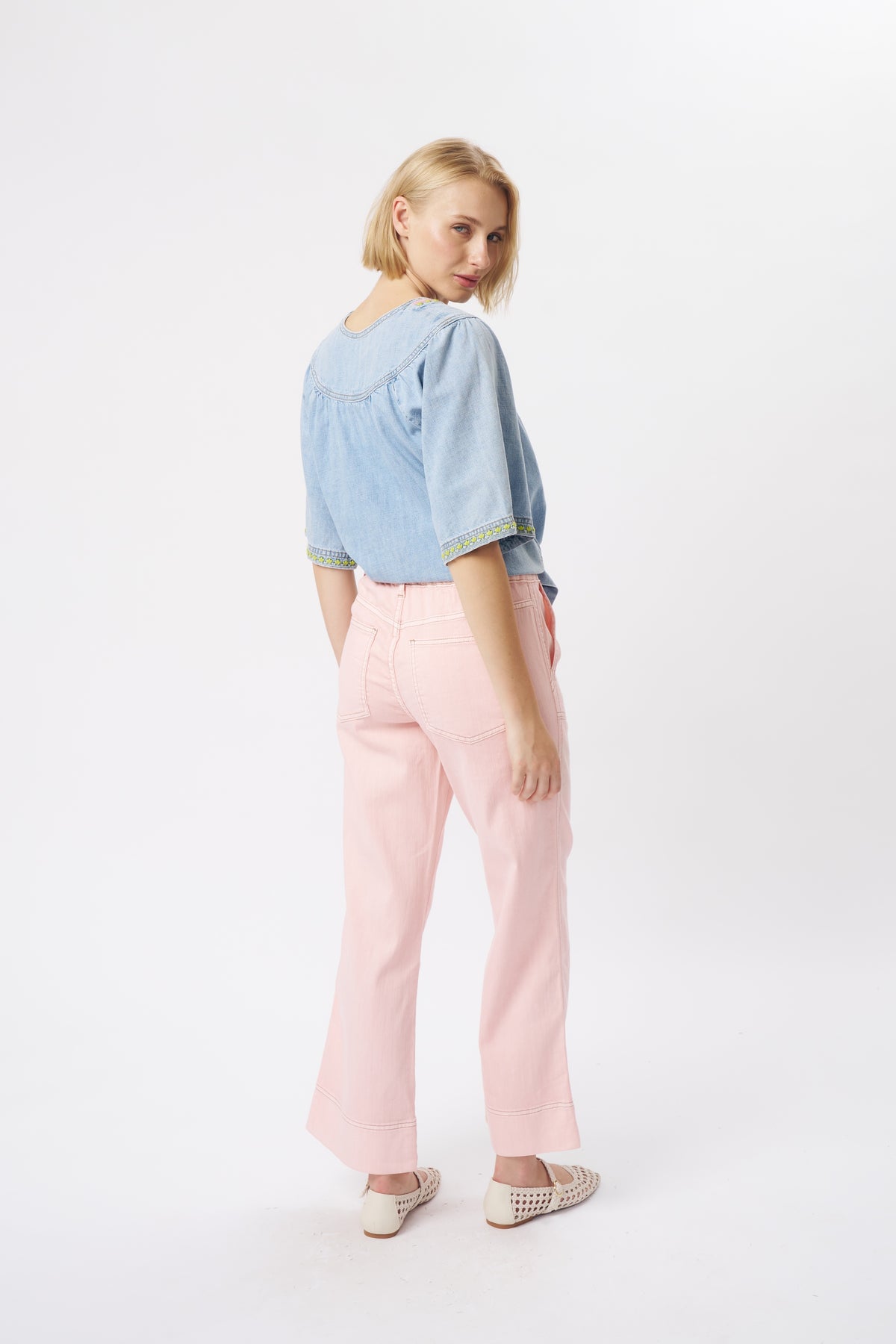 Sofia Pant - Light Pink