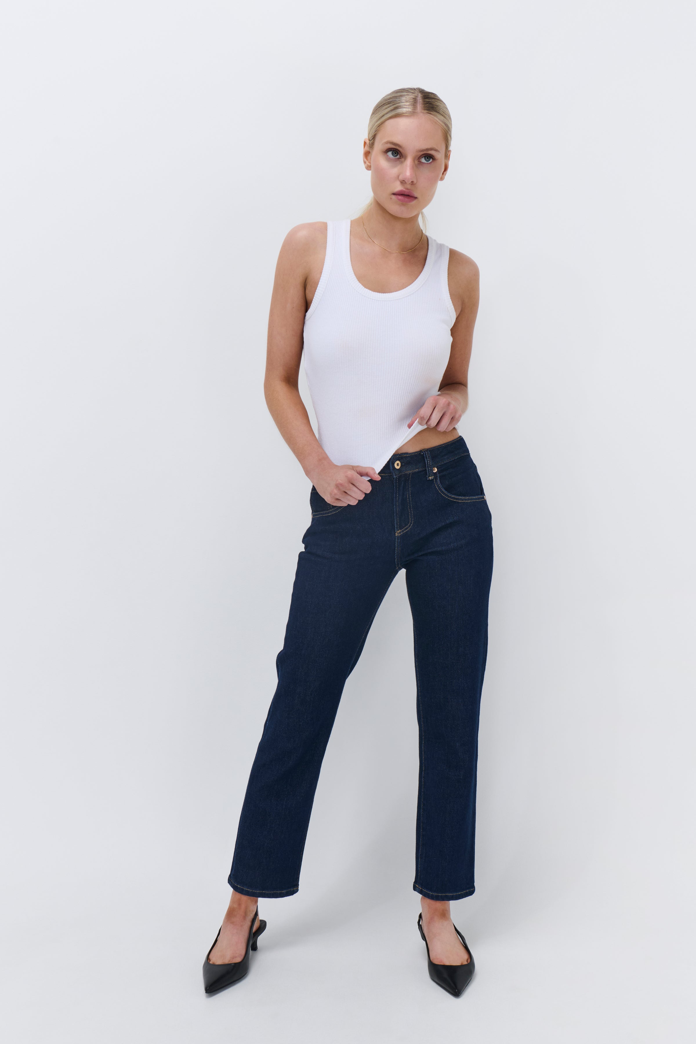 Stella Jean - Cropped | Indigo