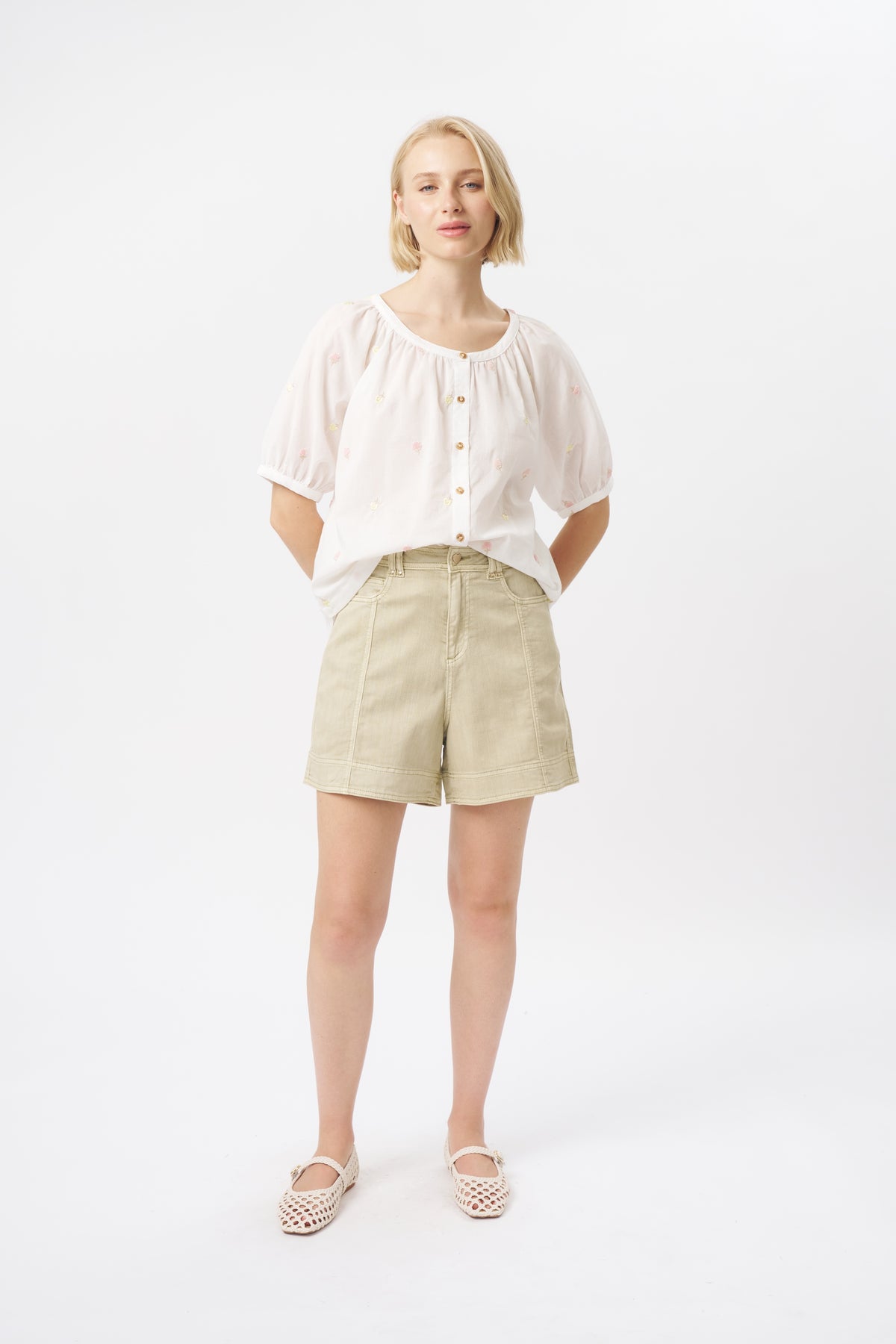 Sydney Short - Pistachio Green