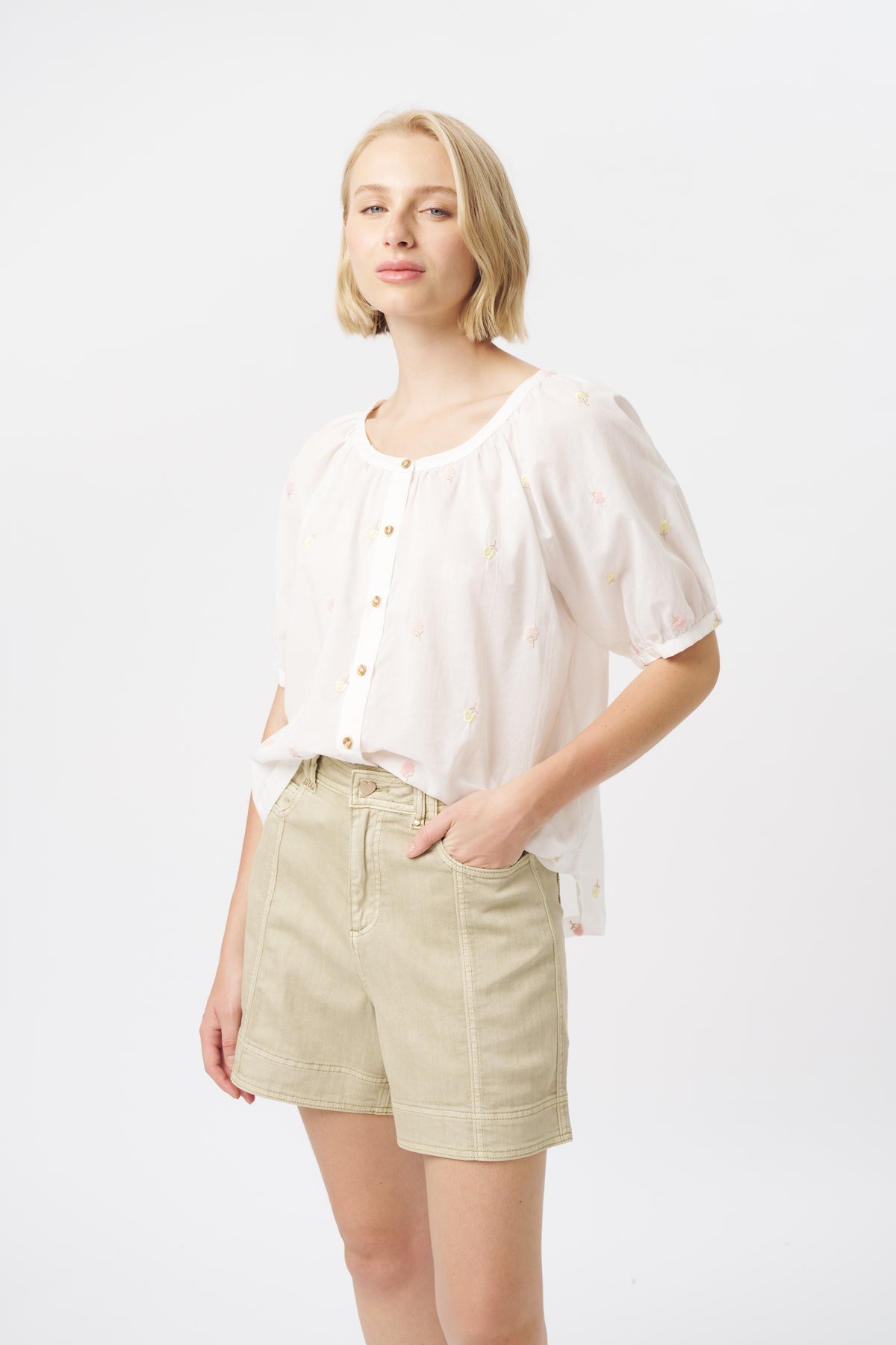 Sydney Short - Pistachio Green