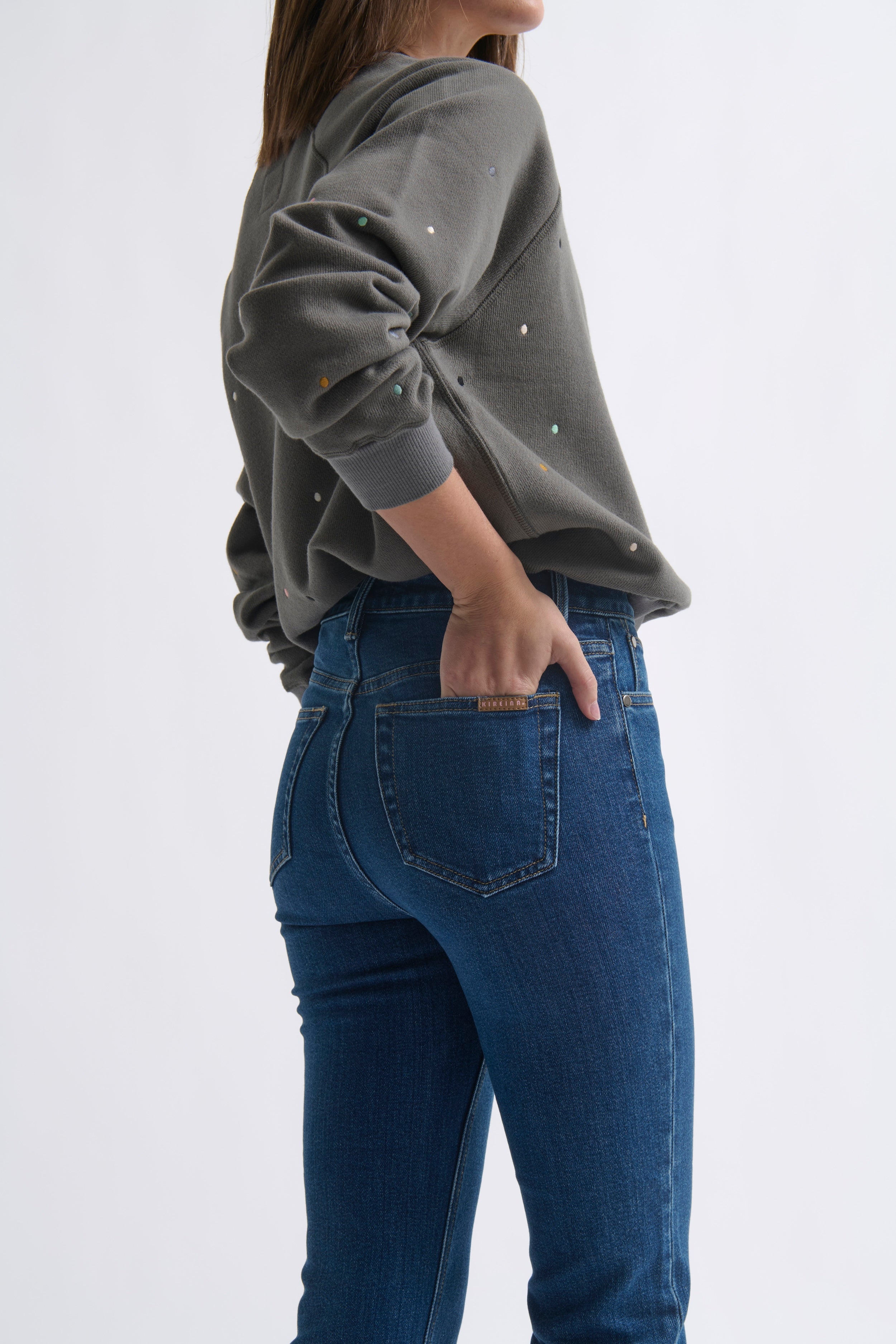 Vacay Jean | Hemmed - Brentwood Blue - Kireina Australia
