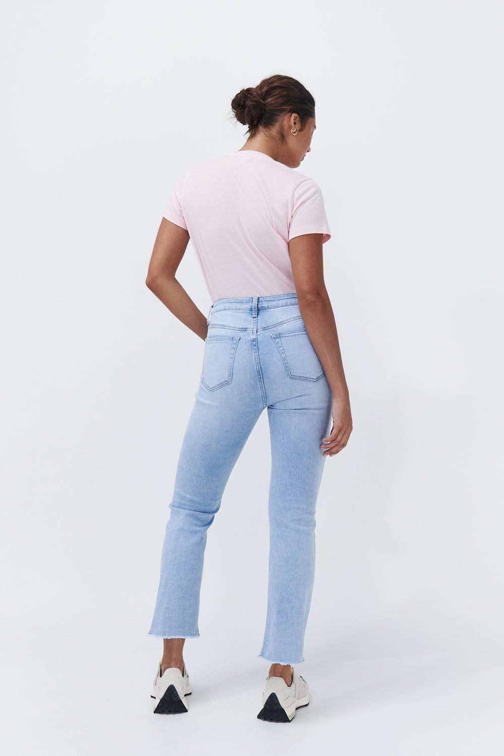 Vacay Jean - Raw Hem | Sky Blue - Kireina Australia