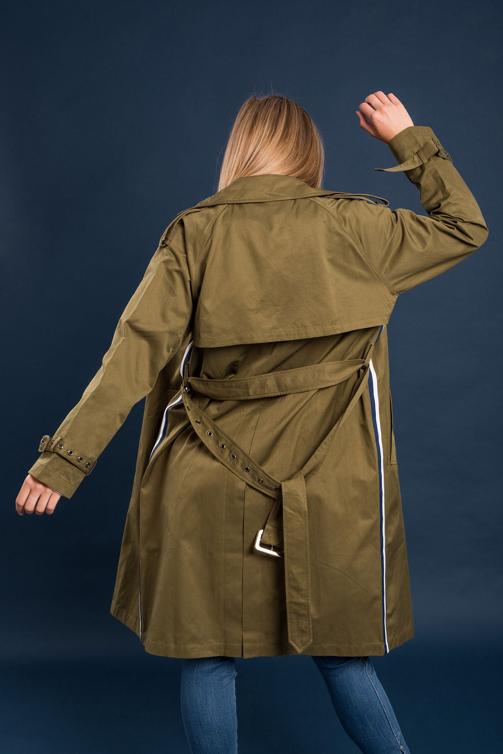 Camilla Trench - Khaki - Kireina Australia